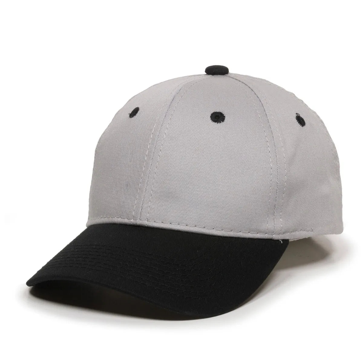 Outdoor Cap GL-271 Cotton Twill Structured Solid Back Hat Unisex Accessories Hats & Caps