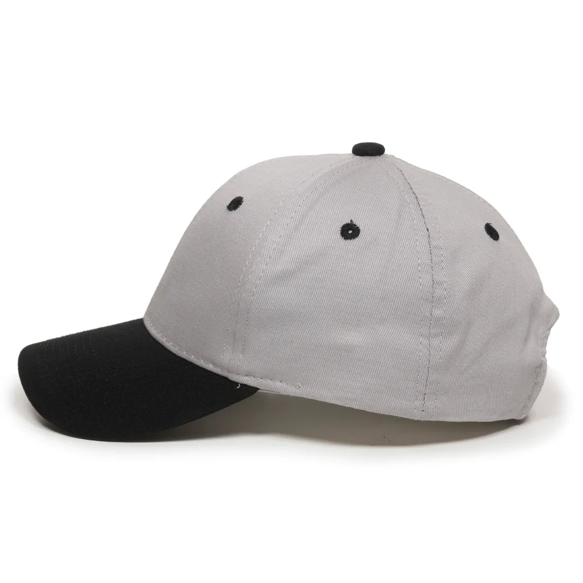 Outdoor Cap GL-271 Cotton Twill Structured Solid Back Hat Unisex Accessories Hats & Caps