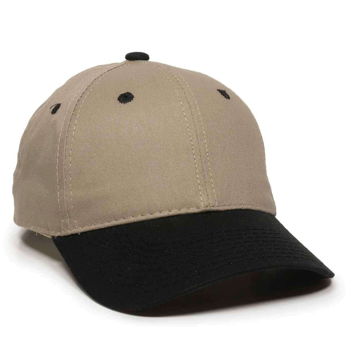 Outdoor Cap GL-271 Cotton Twill Structured Solid Back Hat Unisex Accessories Hats & Caps