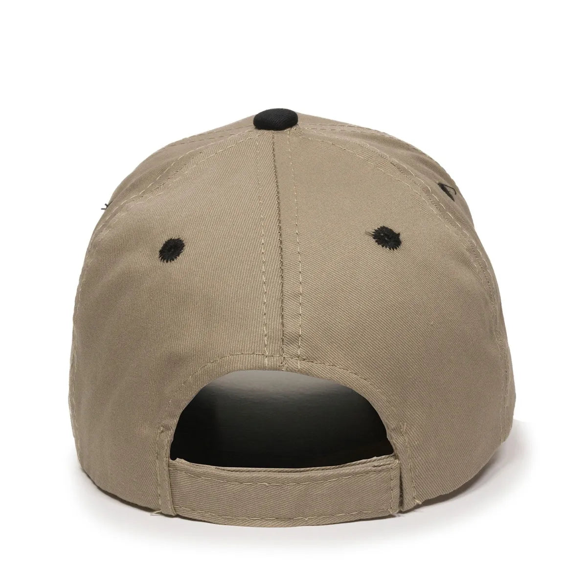 Outdoor Cap GL-271 Cotton Twill Structured Solid Back Hat Unisex Accessories Hats & Caps