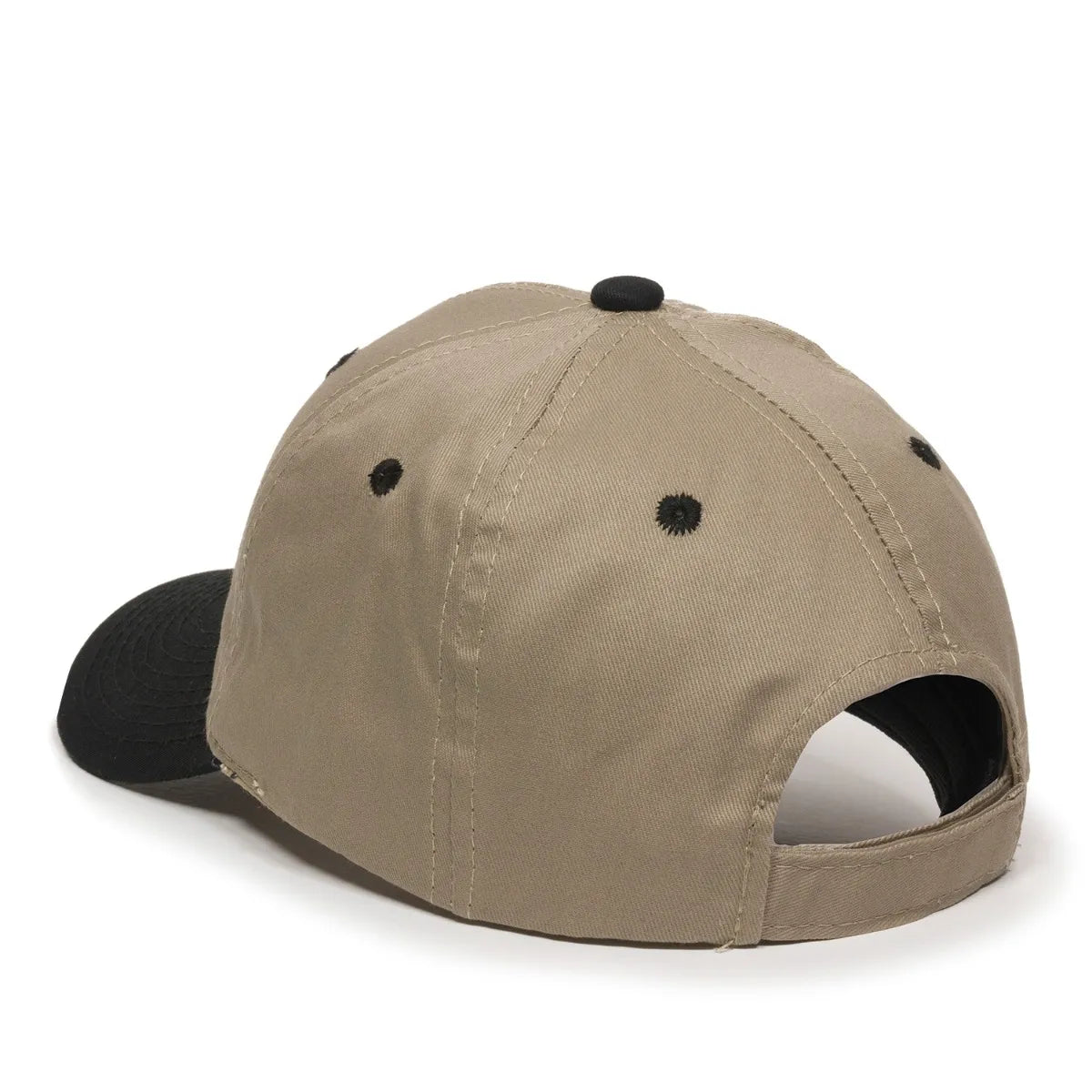 Outdoor Cap GL-271 Cotton Twill Structured Solid Back Hat Unisex Accessories Hats & Caps