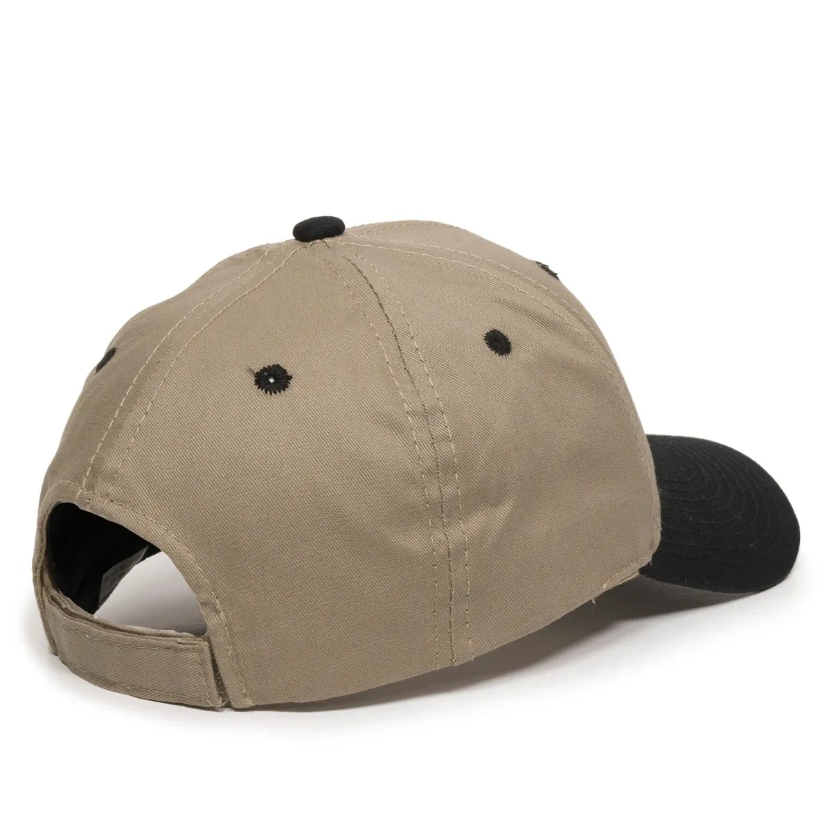 Outdoor Cap GL-271 Cotton Twill Structured Solid Back Hat Unisex Accessories Hats & Caps