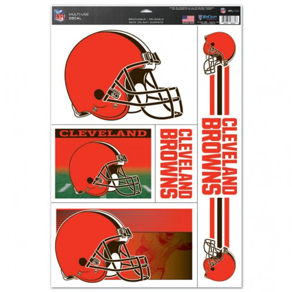 Wincraft Cleveland Browns Ultra Decal 11x17 Fan Gear NFL Cleveland Browns
