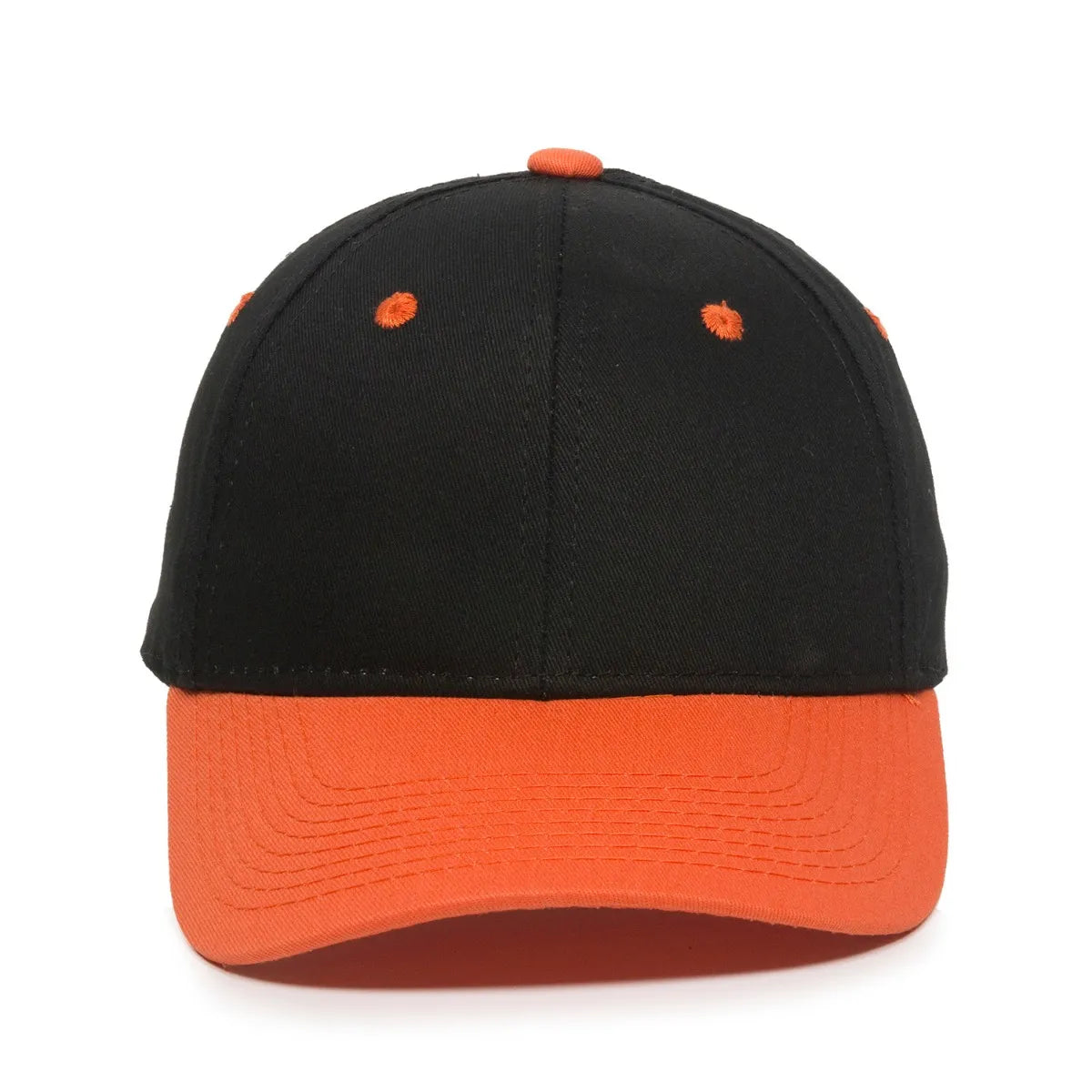 Outdoor Cap GL-271 Cotton Twill Structured Solid Back Hat Unisex Accessories Hats & Caps