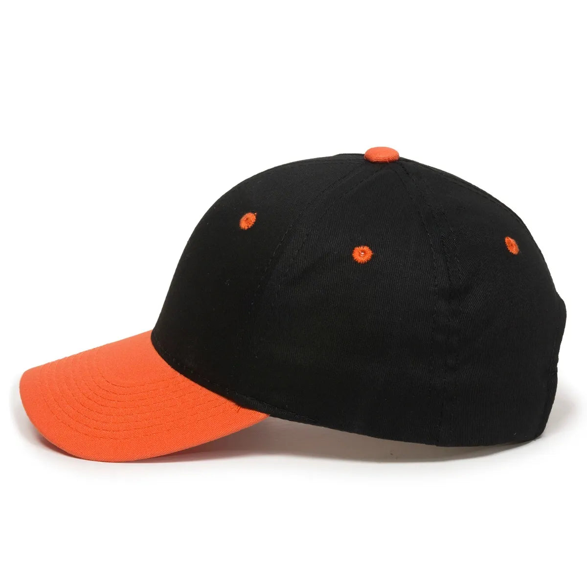 Outdoor Cap GL-271 Cotton Twill Structured Solid Back Hat Unisex Accessories Hats & Caps