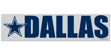 Wincraft Dallas Cowboys Decal Bumper Sticker Fan Gear NFL Dallas Cowboys