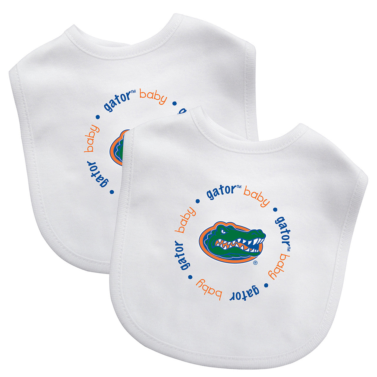 Masterpieces Puzzle Company Florida Gators 2 Pack Baby Bib Fan Gear NFL Florida Gators