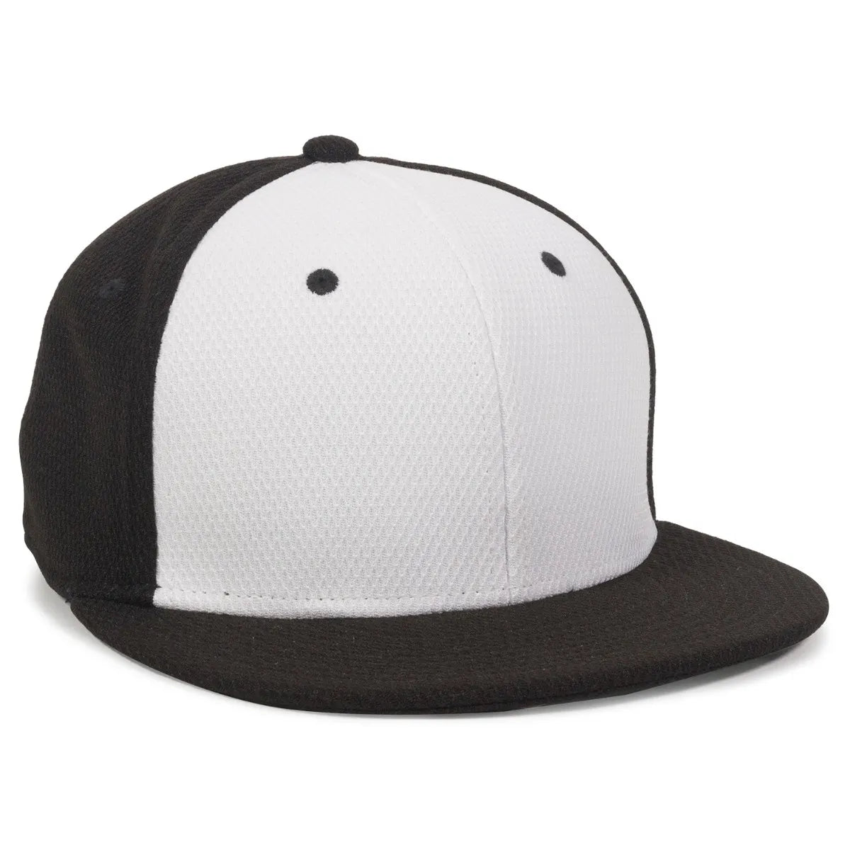 Outdoor Cap CAGE25 Flat Bill Cage Mesh Structured Solid Back Hat-1