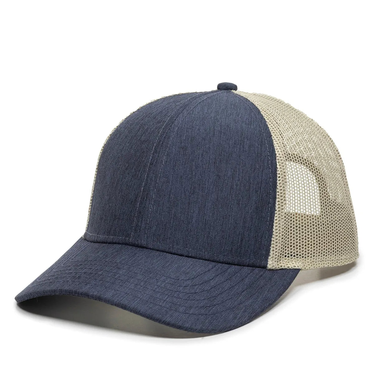 Outdoor Cap OC770 Cotton Structured Trucker Hat Unisex Accessories Hats & Caps