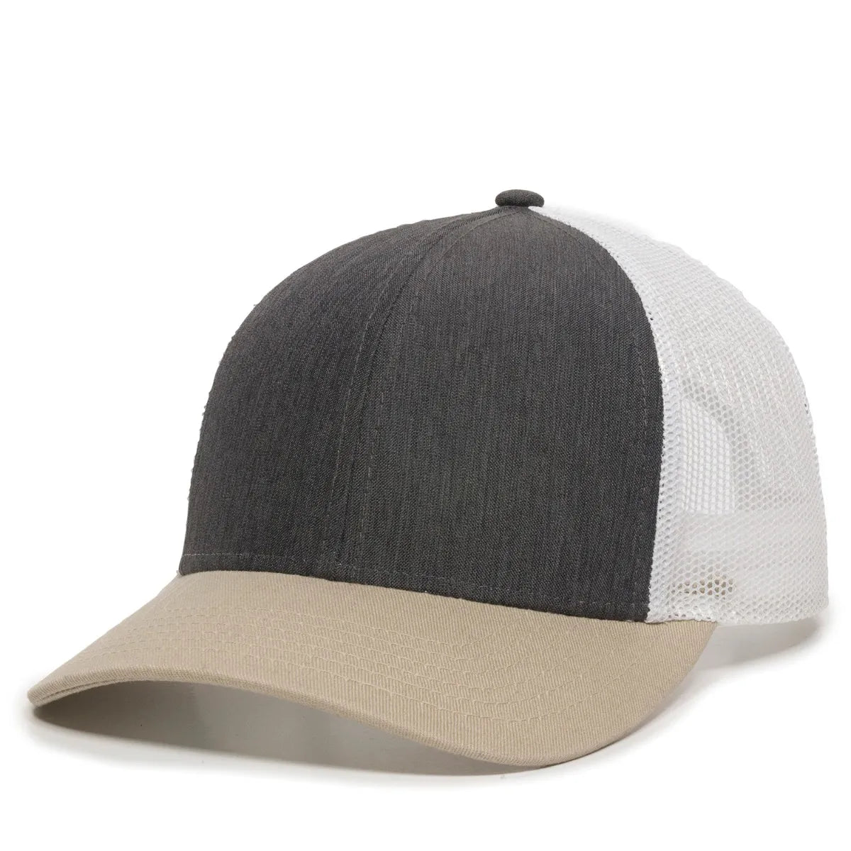 Outdoor Cap OC770 Cotton Structured Trucker Hat Unisex Accessories Hats & Caps