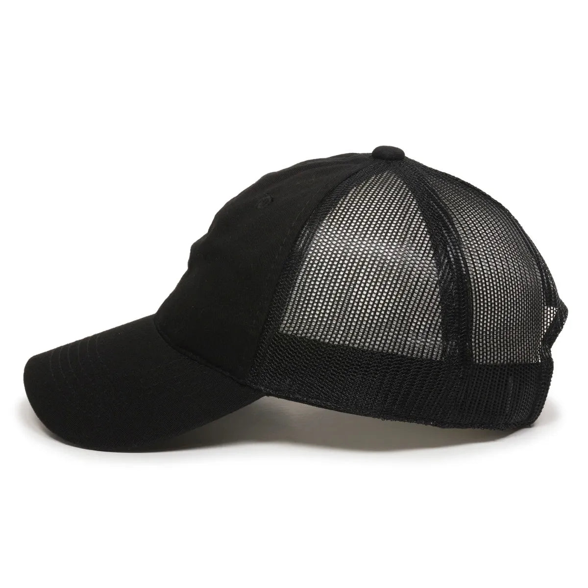 Outdoor Cap FWT-130 Garment Washed Unstructured Trucker Hat-5