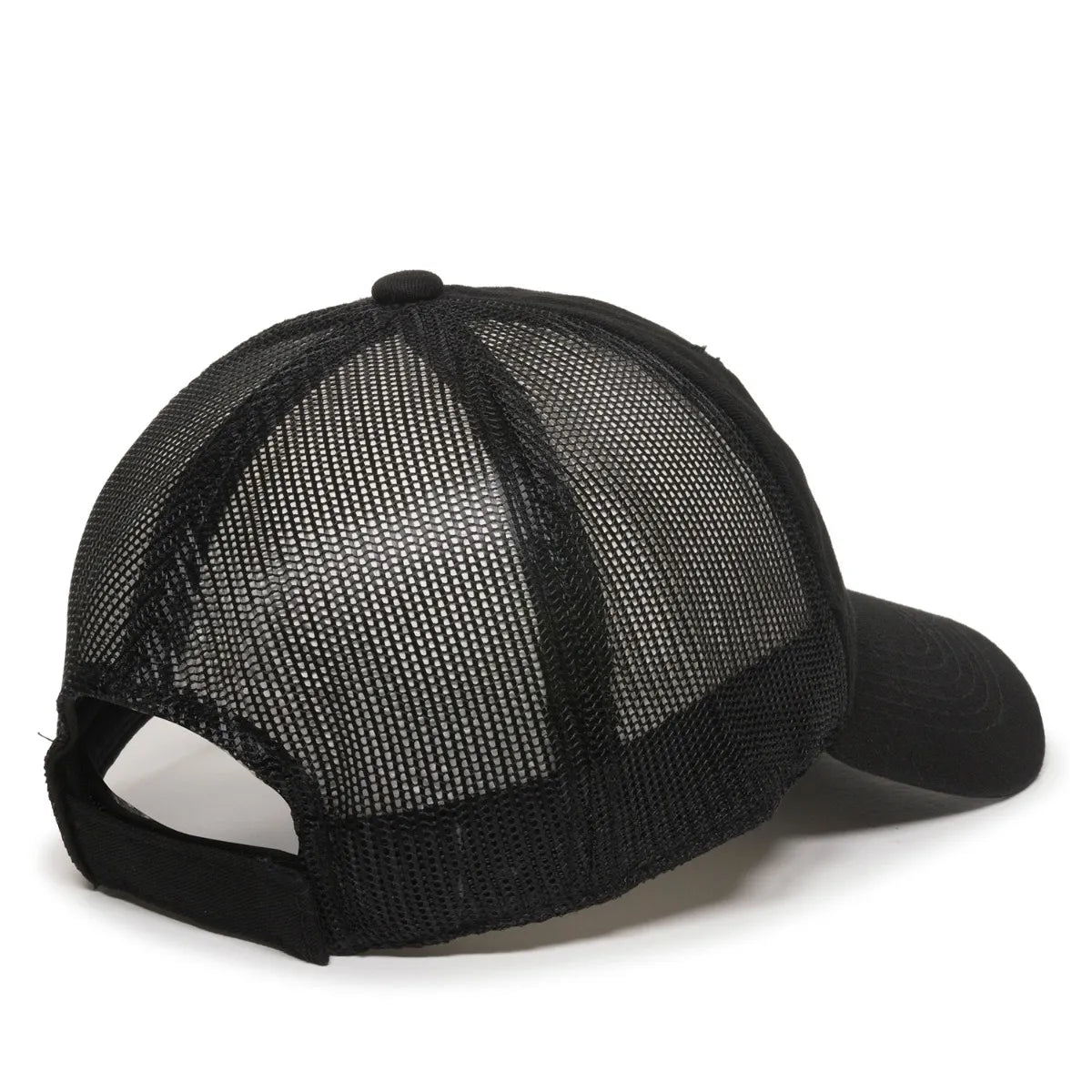 Outdoor Cap FWT-130 Garment Washed Unstructured Trucker Hat Unisex Accessories Hats & Caps