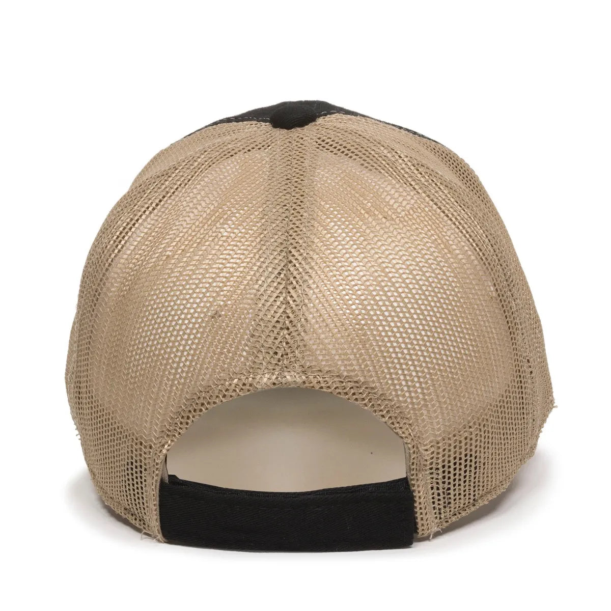 Outdoor Cap FWT-130 Garment Washed Unstructured Trucker Hat Unisex Accessories Hats & Caps