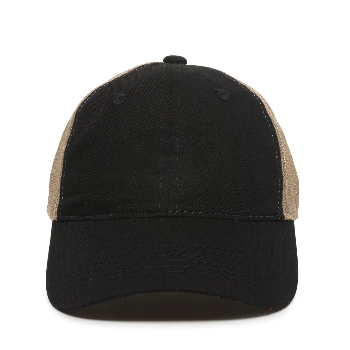 Outdoor Cap FWT-130 Garment Washed Unstructured Trucker Hat Unisex Accessories Hats & Caps