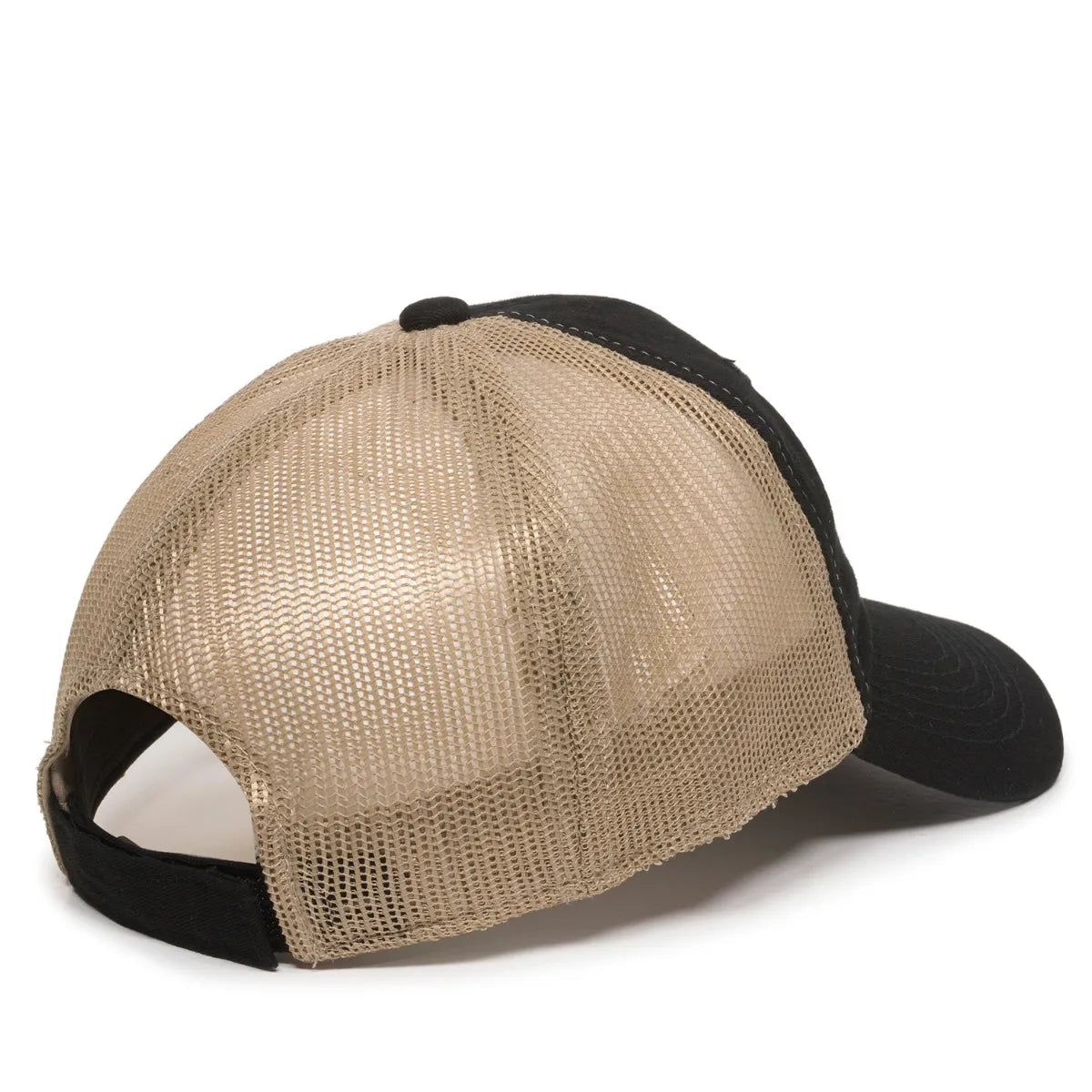 Outdoor Cap FWT-130 Garment Washed Unstructured Trucker Hat Unisex Accessories Hats & Caps