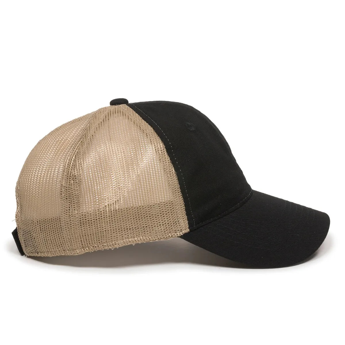 Outdoor Cap FWT-130 Garment Washed Unstructured Trucker Hat Unisex Accessories Hats & Caps