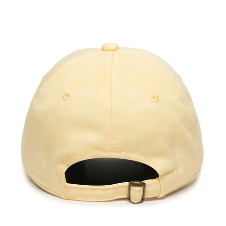Outdoor Cap GWT-111 Garment Washed Dad-Cap Unstructured Solid Back Hat Unisex Accessories Hats & Caps