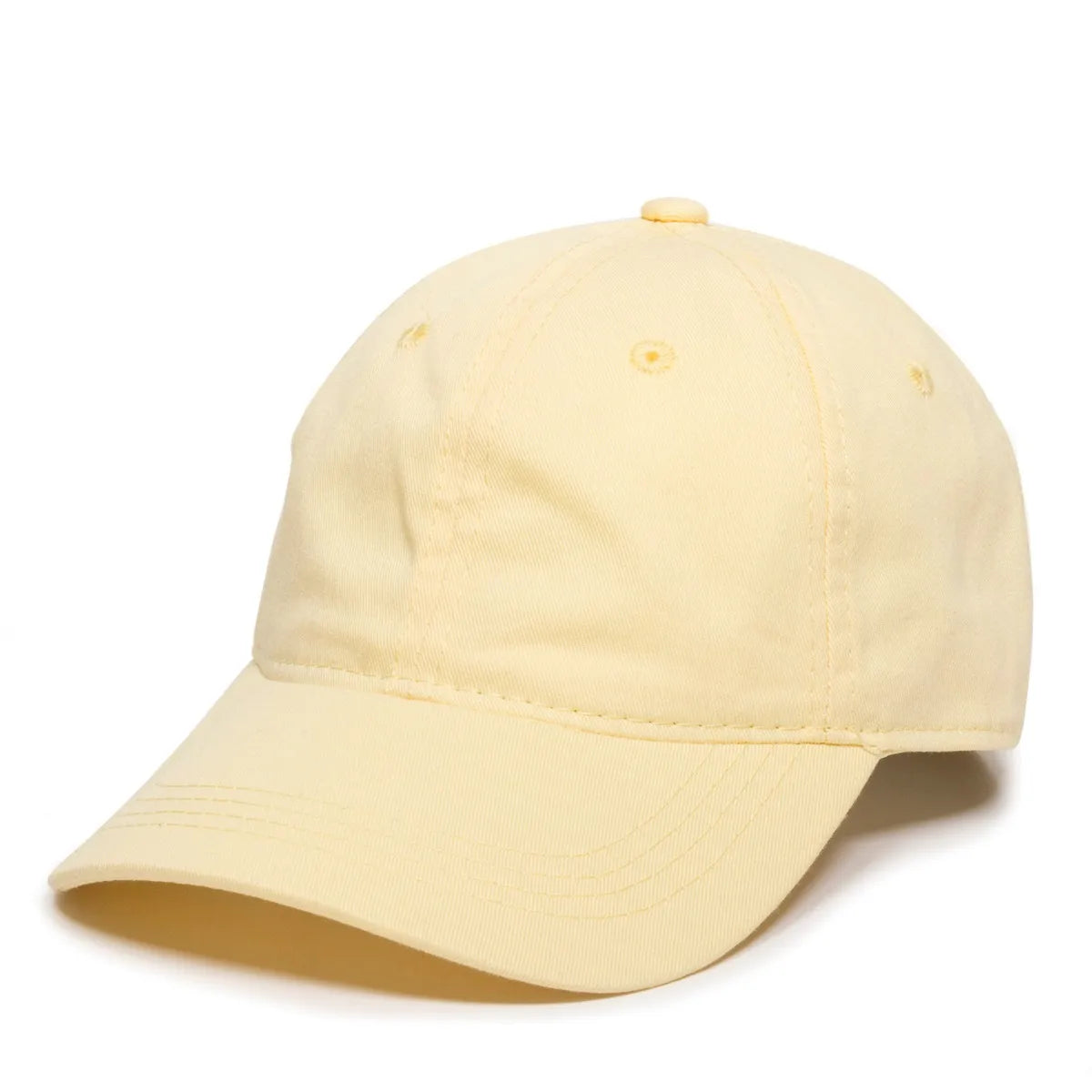 Outdoor Cap GWT-111 Garment Washed Dad-Cap Unstructured Solid Back Hat Unisex Accessories Hats & Caps