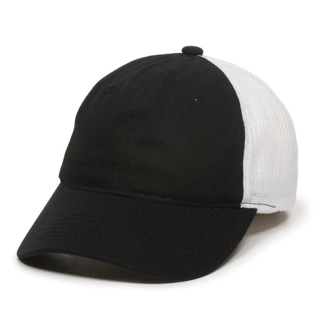 Outdoor Cap FWT-130 Garment Washed Unstructured Trucker Hat Unisex Accessories Hats & Caps