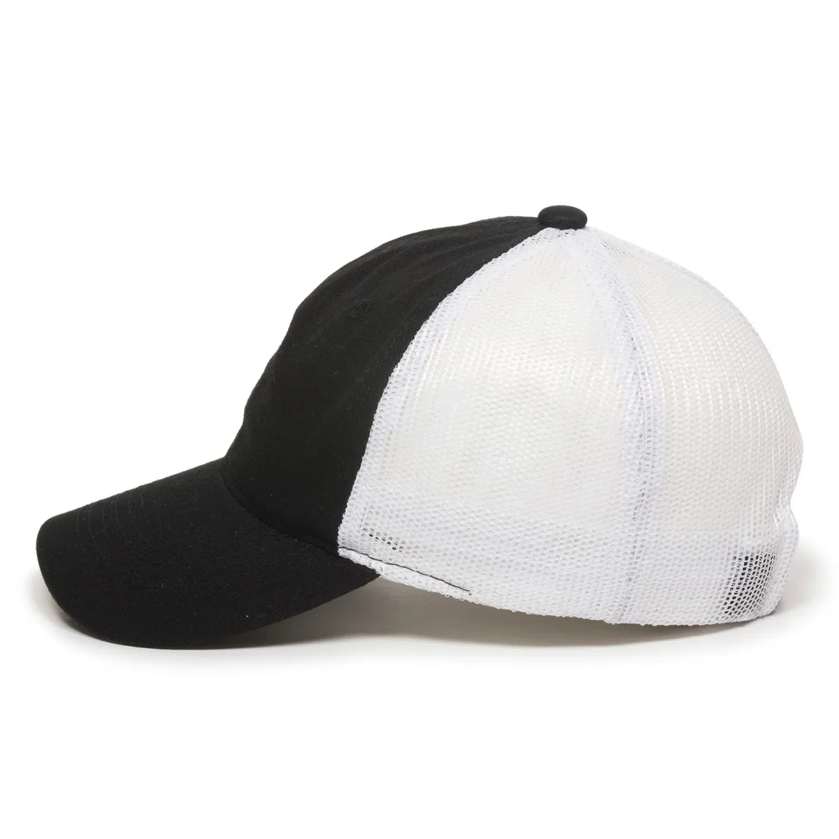 Outdoor Cap FWT-130 Garment Washed Unstructured Trucker Hat-5