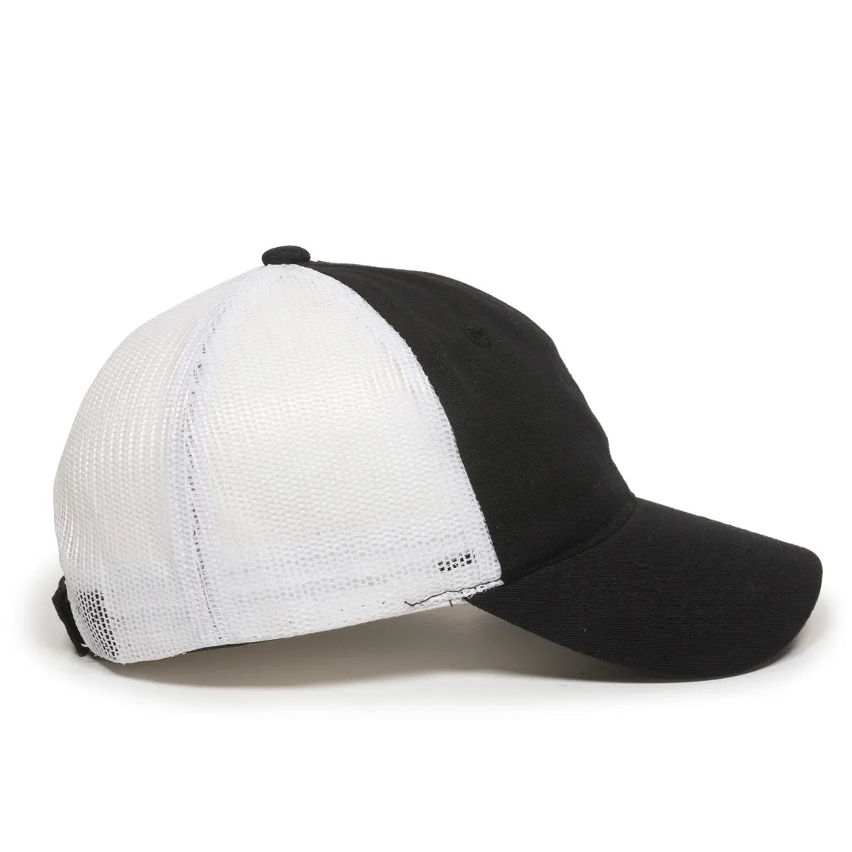 Outdoor Cap FWT-130 Garment Washed Unstructured Trucker Hat-8
