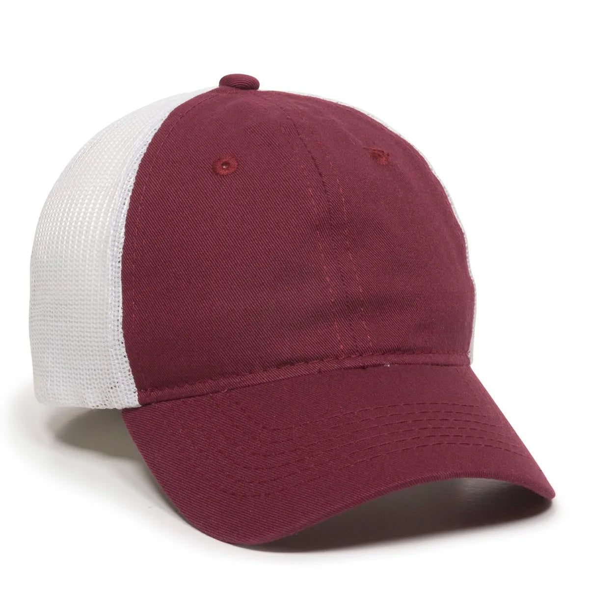 Outdoor Cap FWT-130 Garment Washed Unstructured Trucker Hat-1