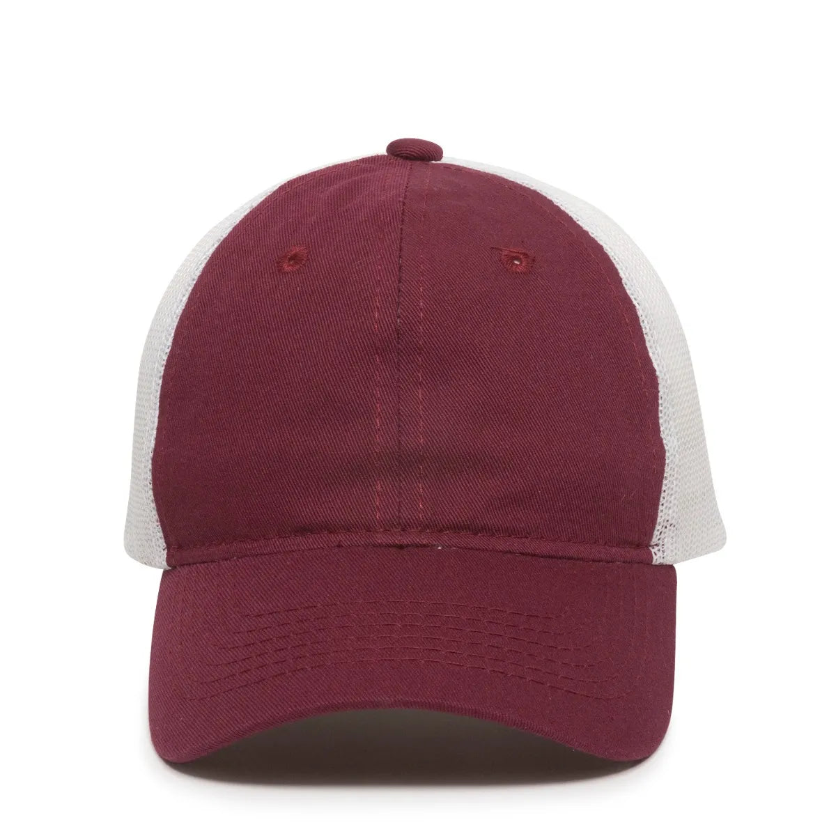 Outdoor Cap FWT-130 Garment Washed Unstructured Trucker Hat Unisex Accessories Hats & Caps