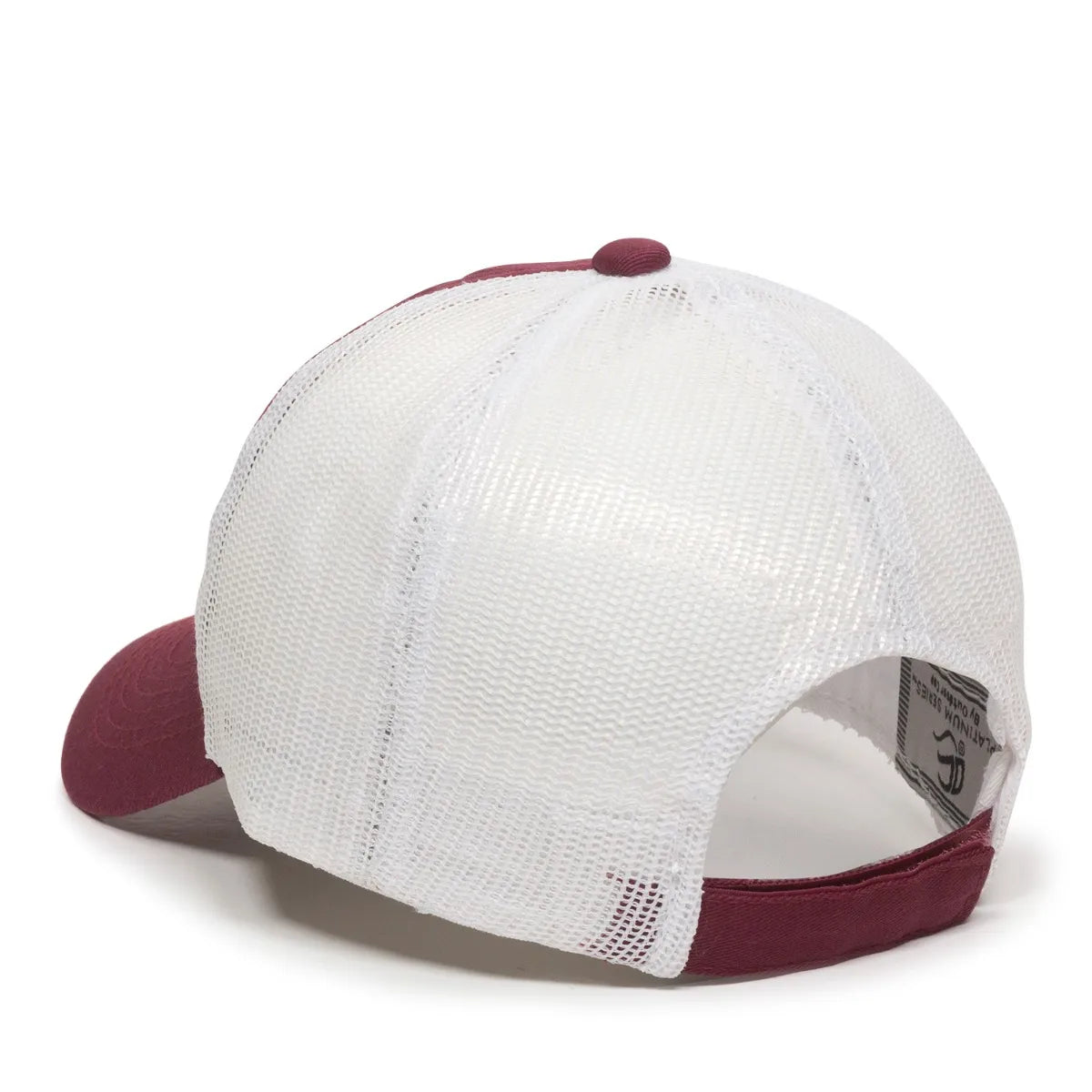 Outdoor Cap FWT-130 Garment Washed Unstructured Trucker Hat Unisex Accessories Hats & Caps