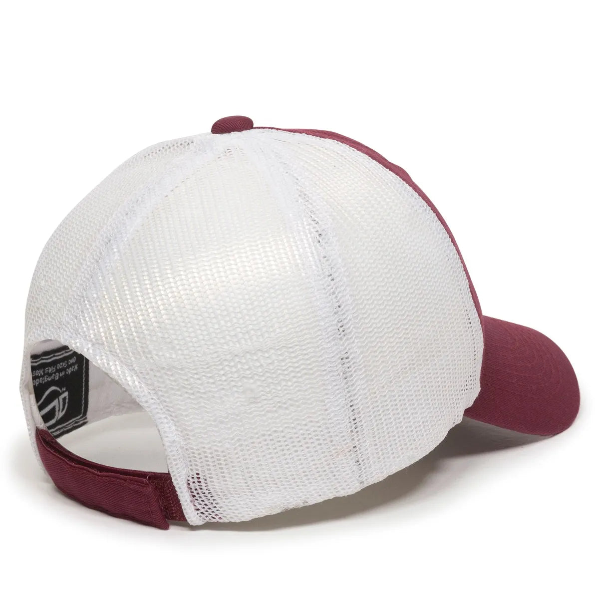 Outdoor Cap FWT-130 Garment Washed Unstructured Trucker Hat Unisex Accessories Hats & Caps