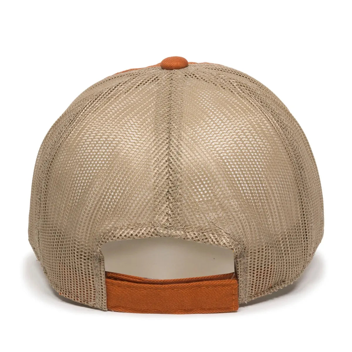 Outdoor Cap FWT-130 Garment Washed Unstructured Trucker Hat Unisex Accessories Hats & Caps