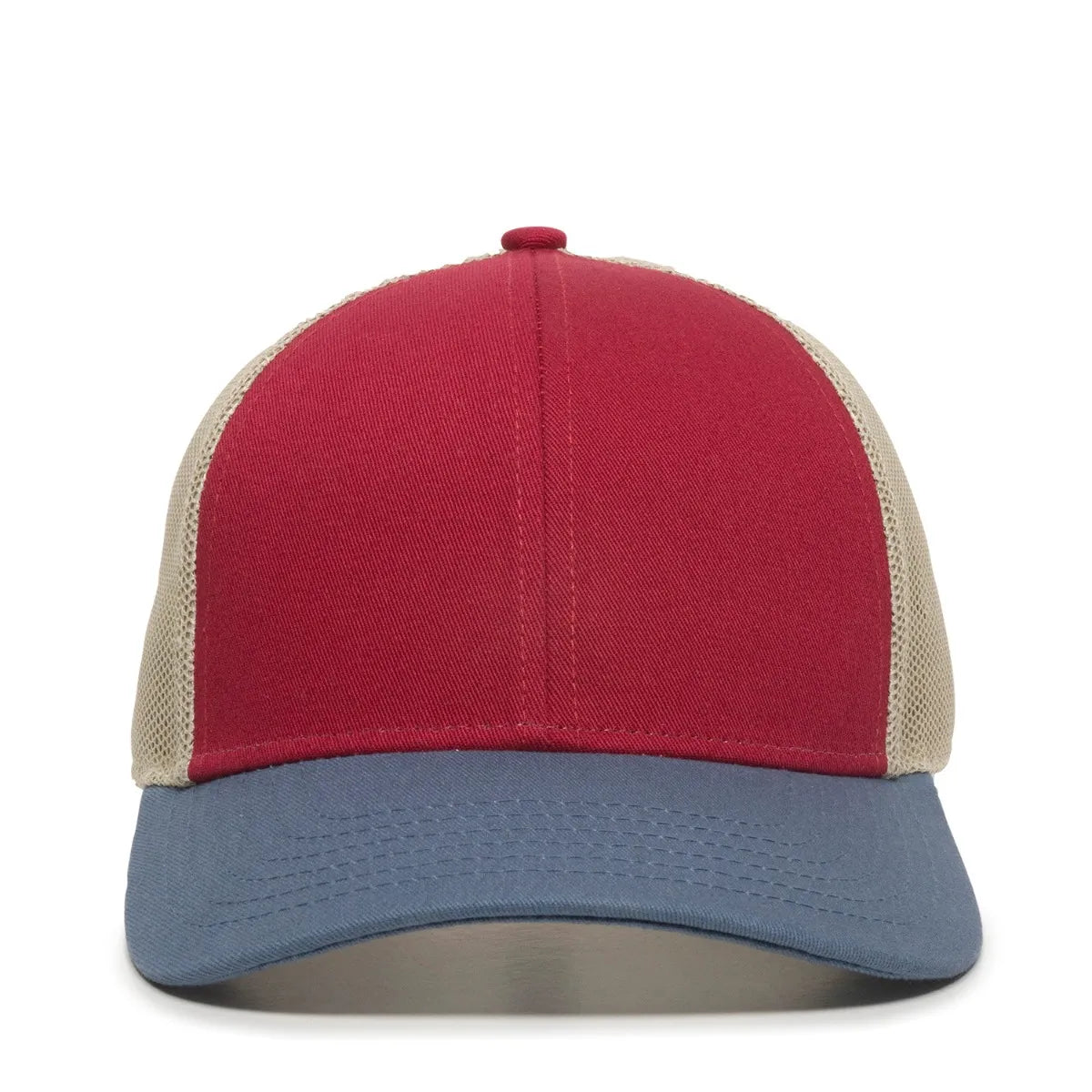 Outdoor Cap OC770 Cotton Structured Trucker Hat Unisex Accessories Hats & Caps