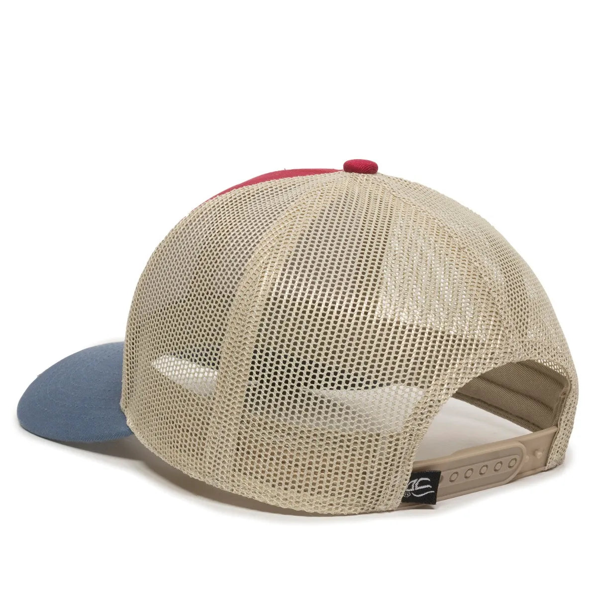 Outdoor Cap OC770 Cotton Structured Trucker Hat Unisex Accessories Hats & Caps