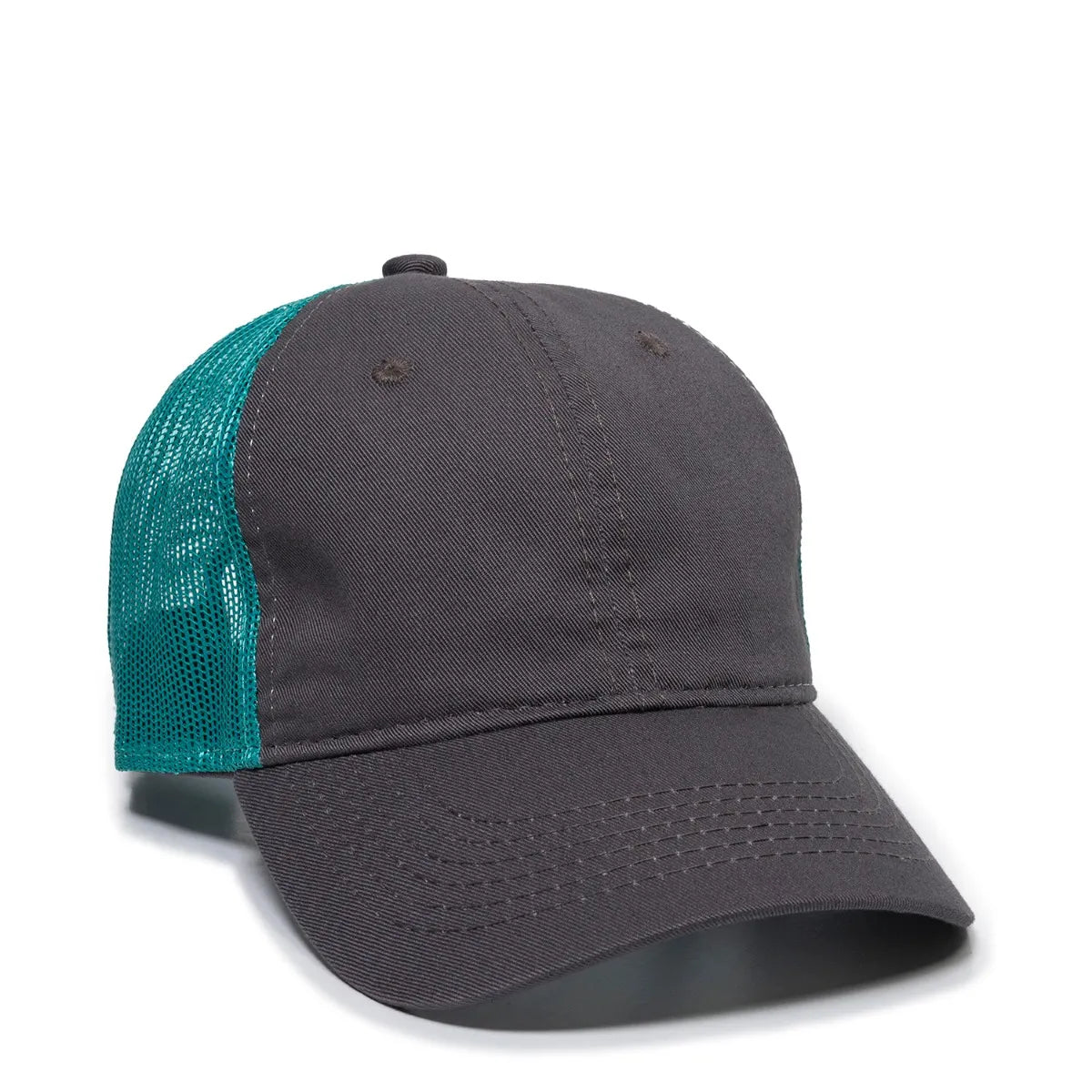 Outdoor Cap FWT-130 Garment Washed Unstructured Trucker Hat Unisex Accessories Hats & Caps