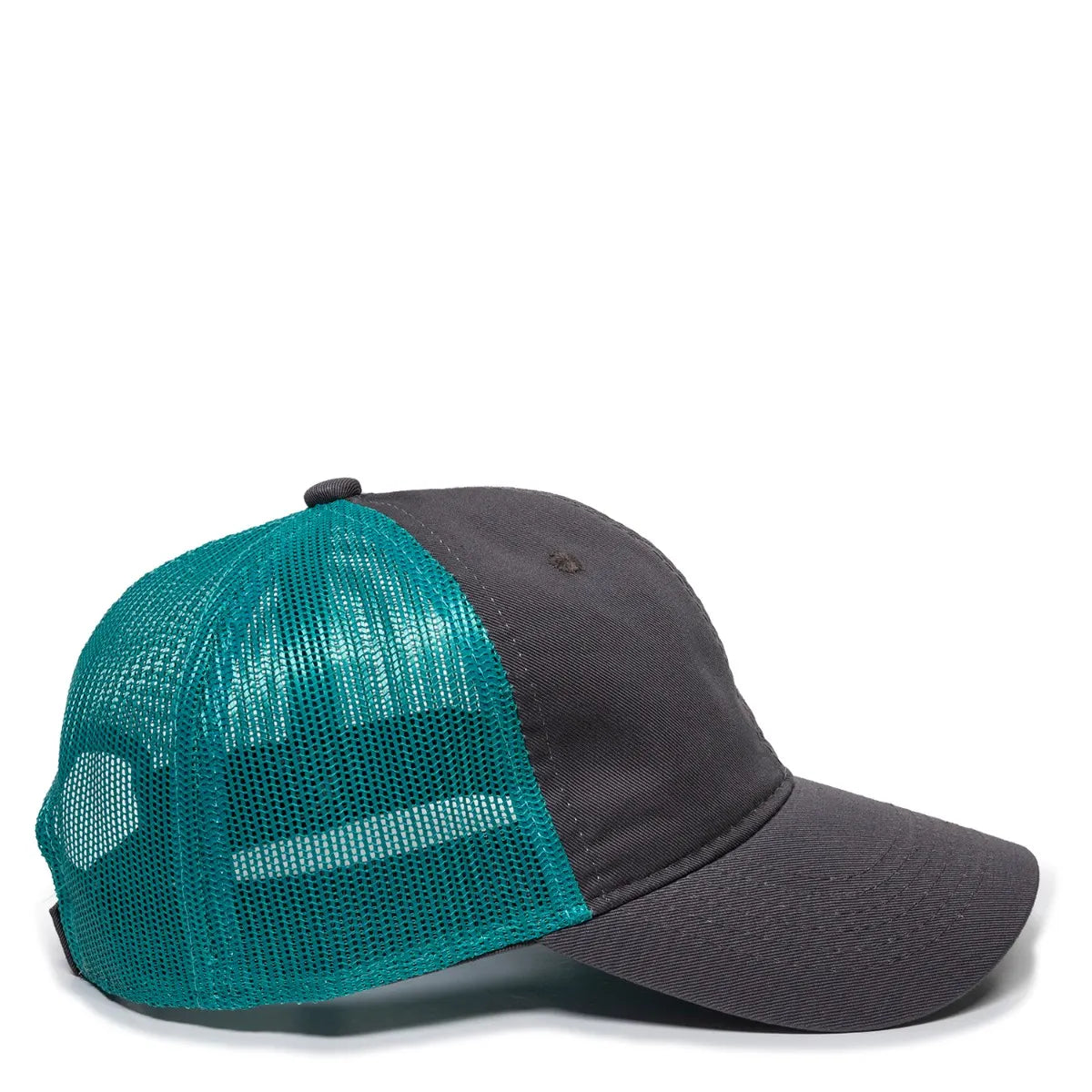 Outdoor Cap FWT-130 Garment Washed Unstructured Trucker Hat Unisex Accessories Hats & Caps