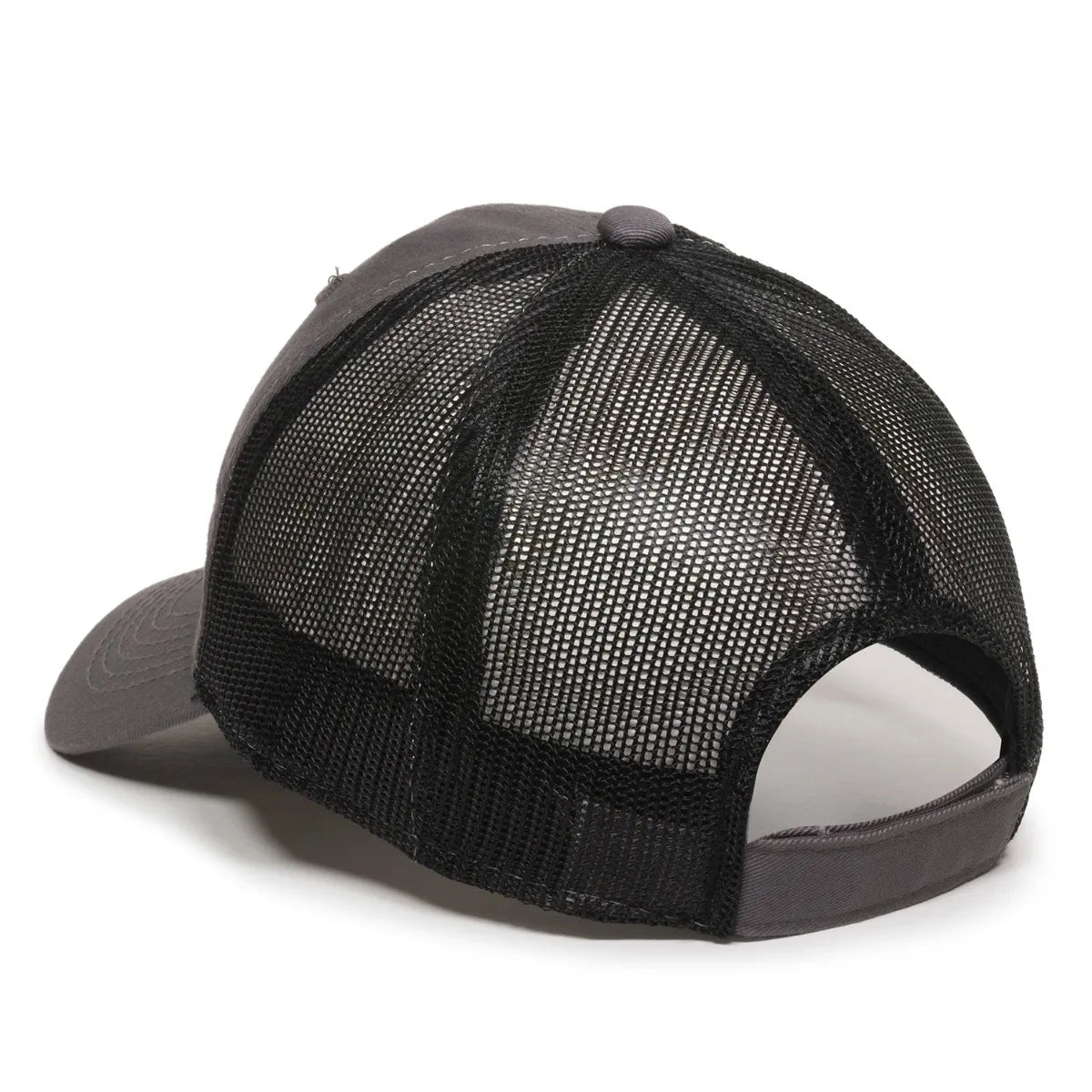 Outdoor Cap FWT-130 Garment Washed Unstructured Trucker Hat Unisex Accessories Hats & Caps