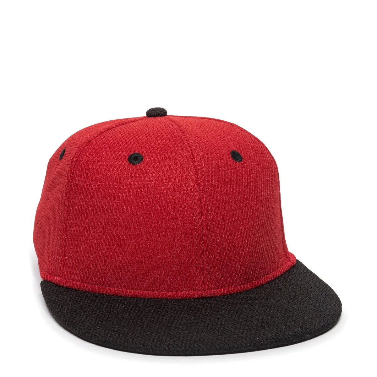 Outdoor Cap CAGE25 Flat Bill Cage Mesh Structured Solid Back Hat-1