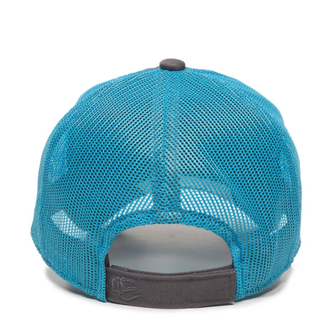 Outdoor Cap FWT-130 Garment Washed Unstructured Trucker Hat Unisex Accessories Hats & Caps