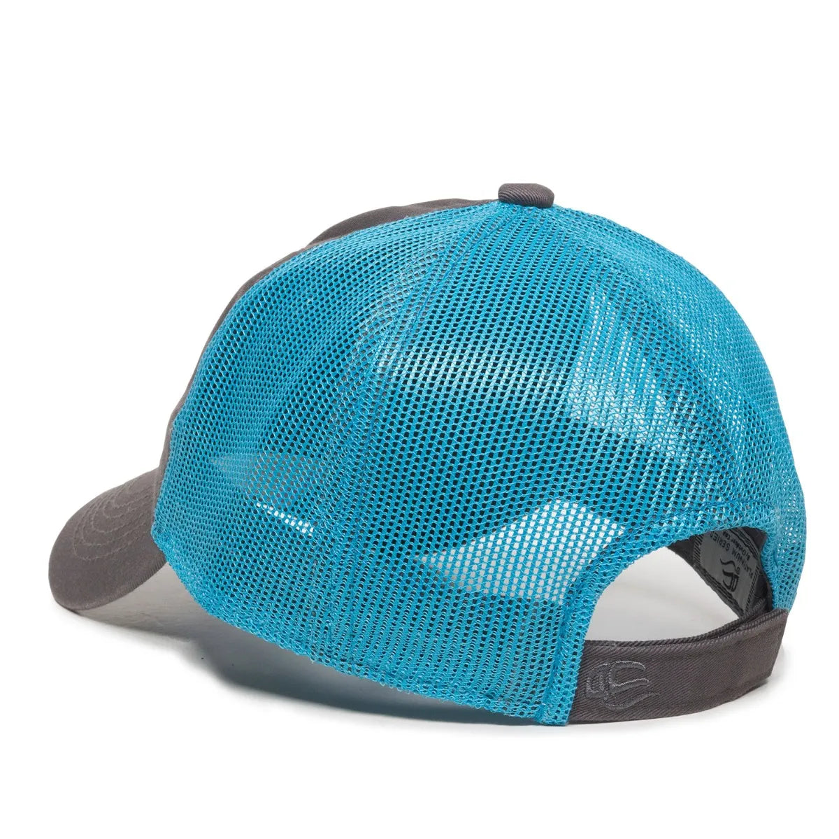 Outdoor Cap FWT-130 Garment Washed Unstructured Trucker Hat Unisex Accessories Hats & Caps