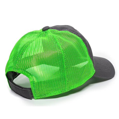 Outdoor Cap FWT-130 Garment Washed Unstructured Trucker Hat Unisex Accessories Hats & Caps