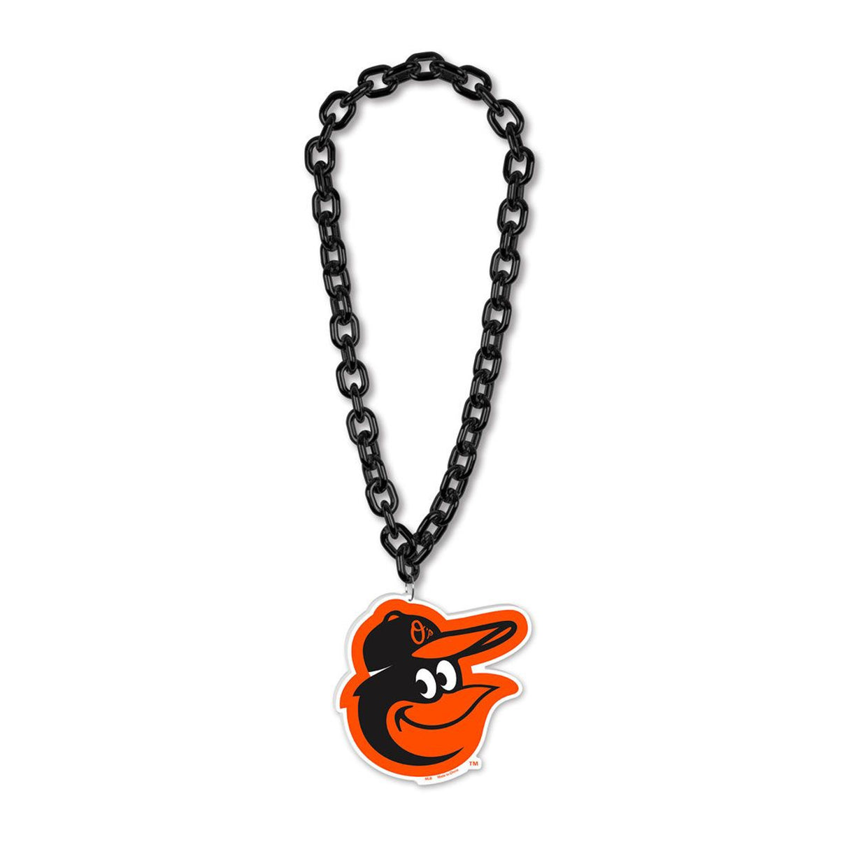 Wincraft Baltimore Orioles Fan Big Chain Necklace Fan Gear MLB Baltimore Orioles