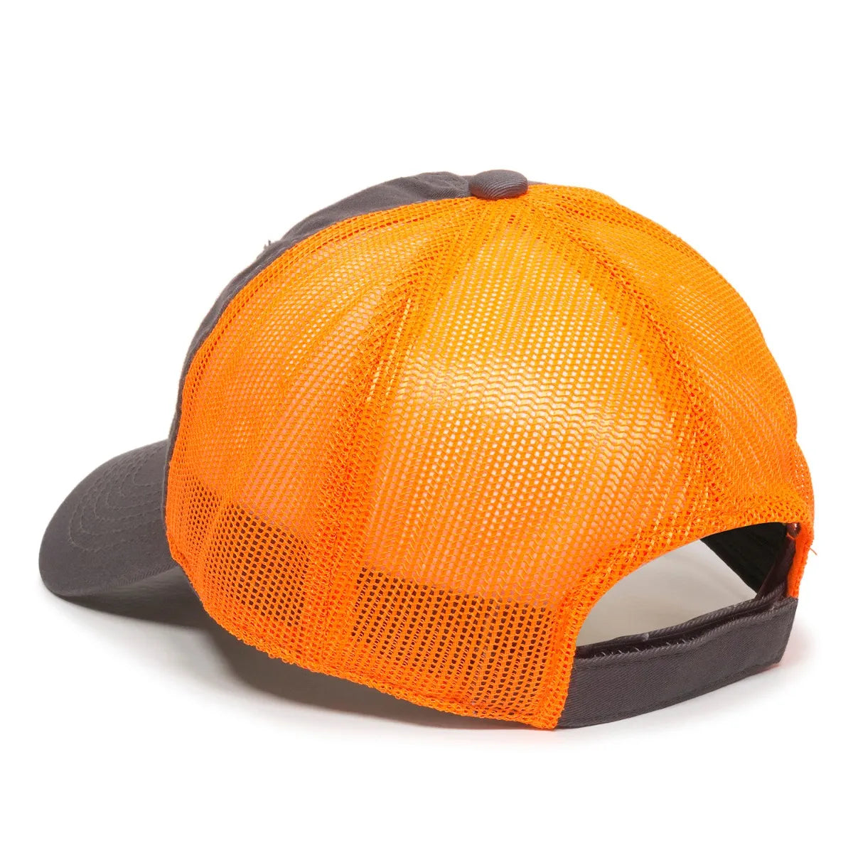 Outdoor Cap FWT-130 Garment Washed Unstructured Trucker Hat Unisex Accessories Hats & Caps