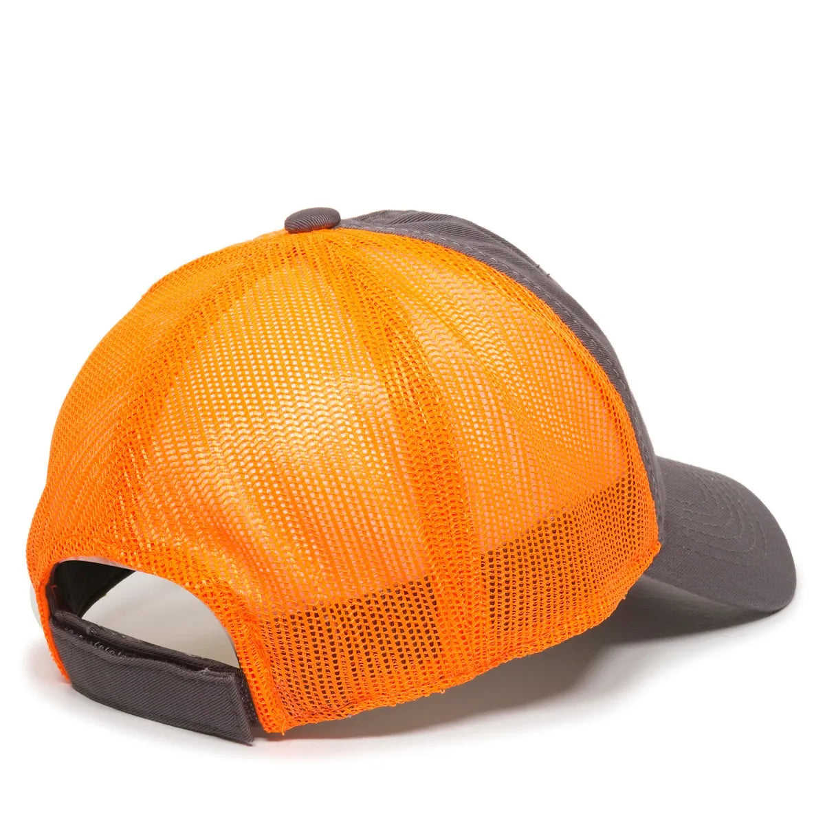 Outdoor Cap FWT-130 Garment Washed Unstructured Trucker Hat Unisex Accessories Hats & Caps