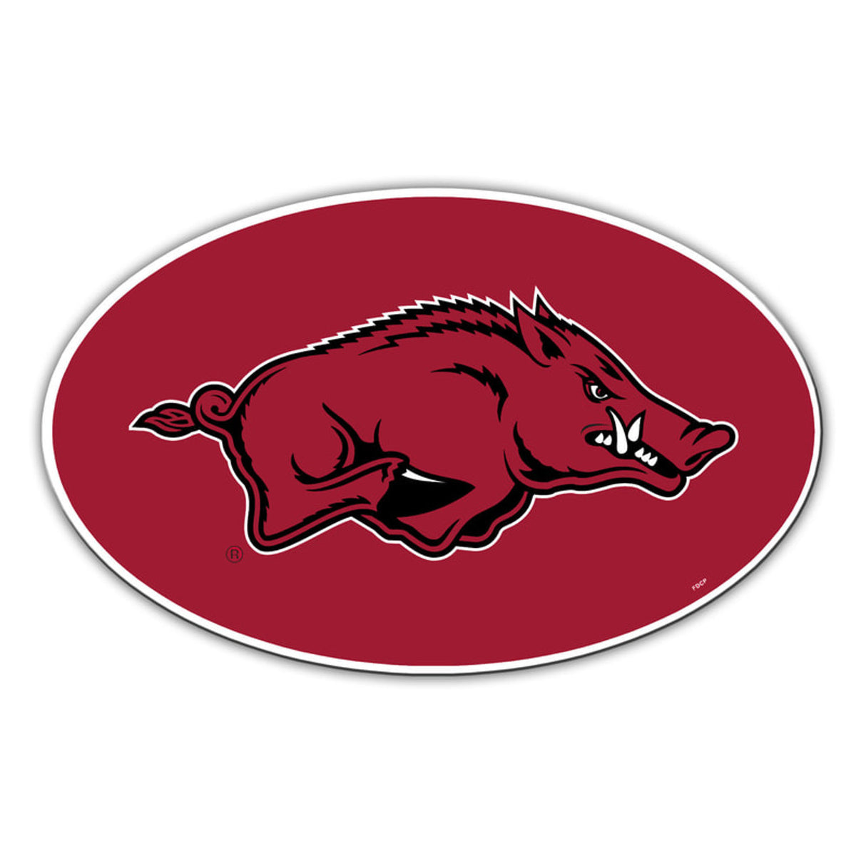 Fremont Die Arkansas Razorbacks 8 Inch Car Magnet Fan Gear NCAA Arkansas Razorbacks