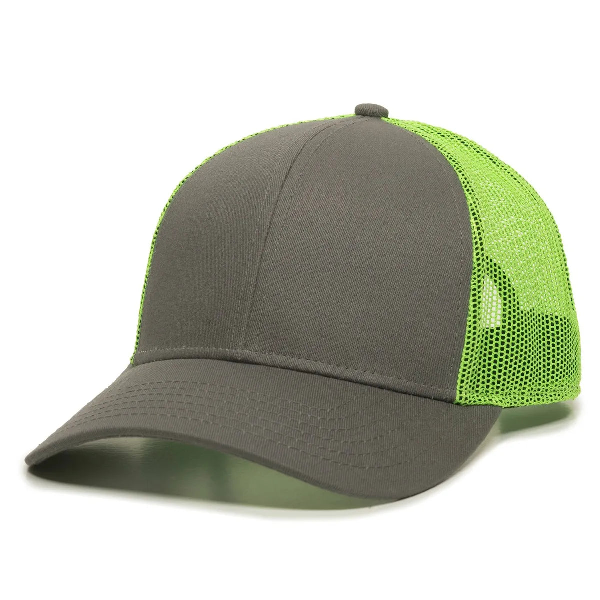 Outdoor Cap OC770 Cotton Structured Trucker Hat Unisex Accessories Hats & Caps