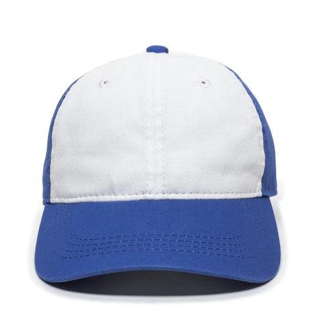 Outdoor Cap GWT-111 Garment Washed Dad-Cap Unstructured Solid Back Hat Unisex Accessories Hats & Caps