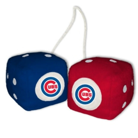 Fremont Die Chicago Cubs Fuzzy Dice Fan Gear MLB Chicago Cubs