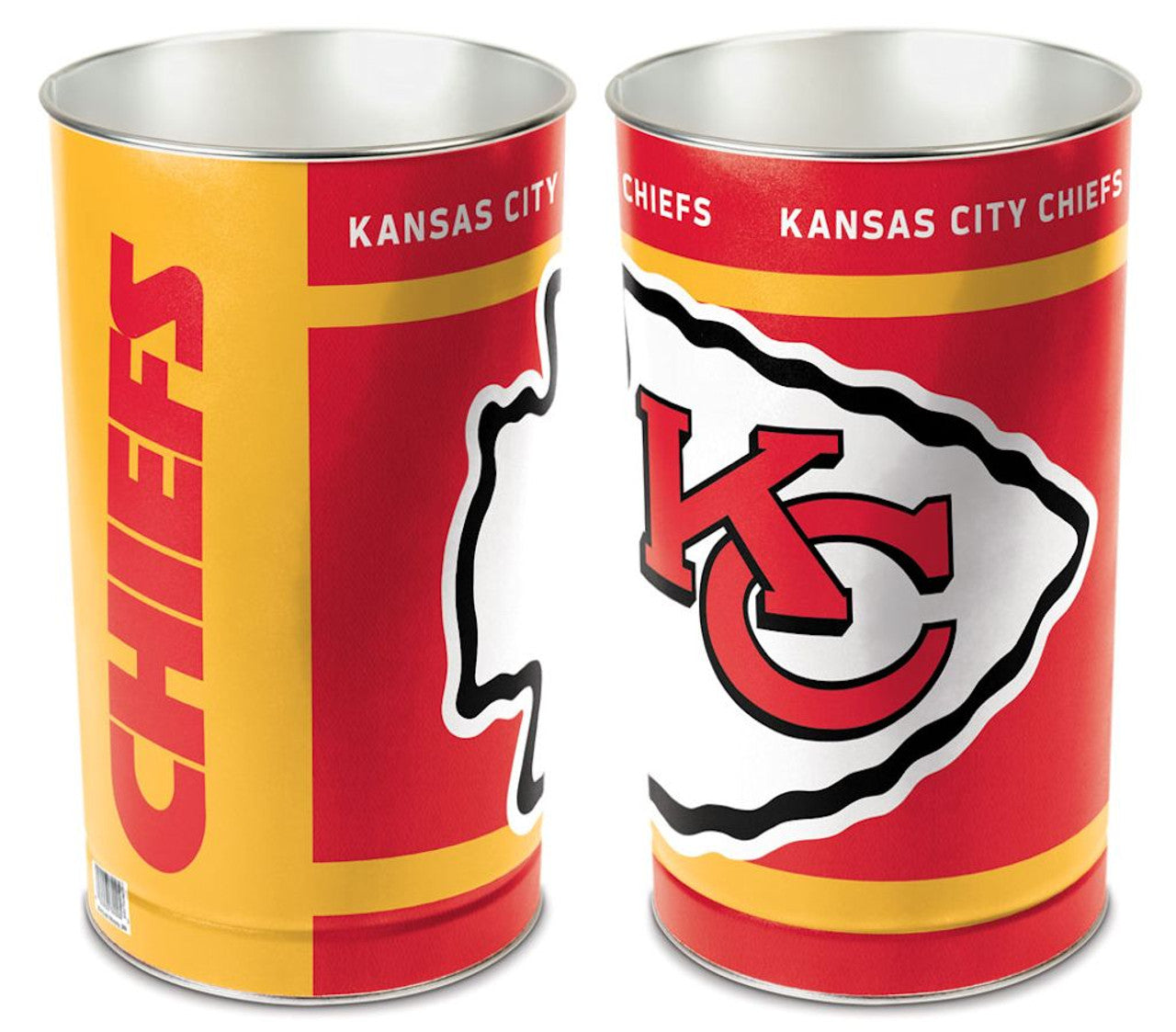 Wincraft Kansas City Chiefs 15 Inch Wastebasket Fan Gear NFL Kansas City Chiefs