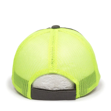 Outdoor Cap FWT-130 Garment Washed Unstructured Trucker Hat Unisex Accessories Hats & Caps