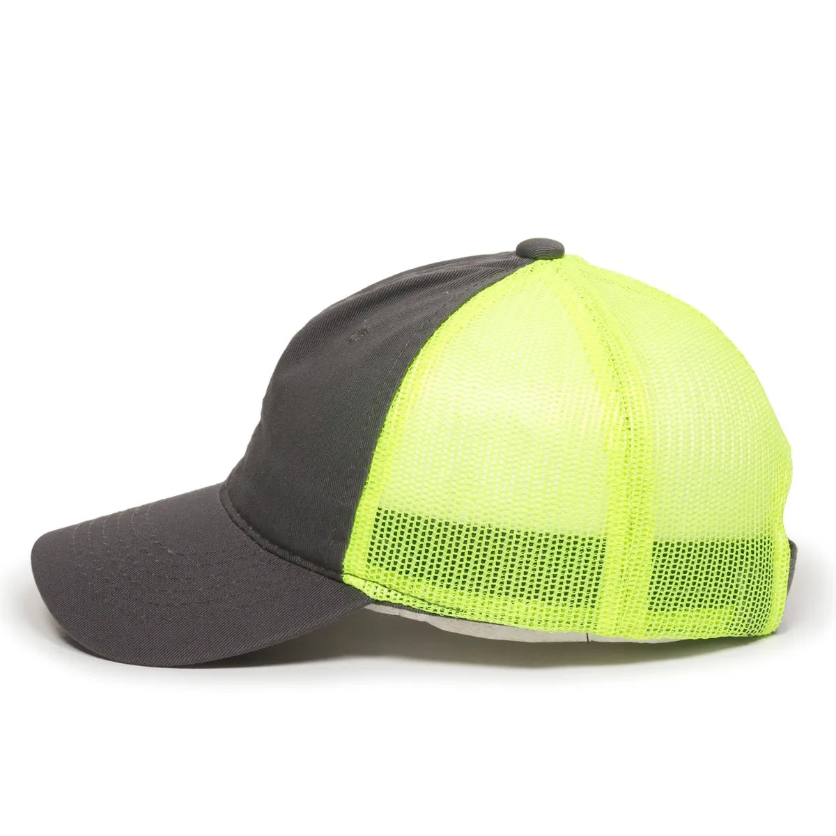 Outdoor Cap FWT-130 Garment Washed Unstructured Trucker Hat Unisex Accessories Hats & Caps