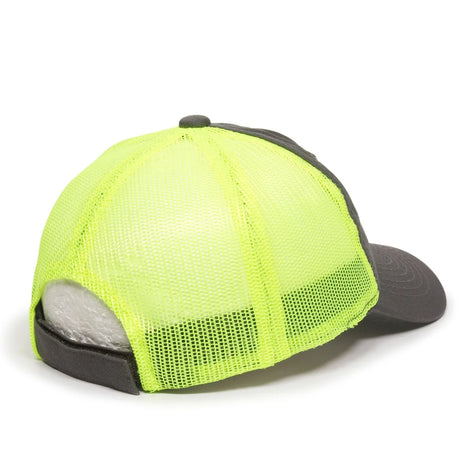 Outdoor Cap FWT-130 Garment Washed Unstructured Trucker Hat Unisex Accessories Hats & Caps
